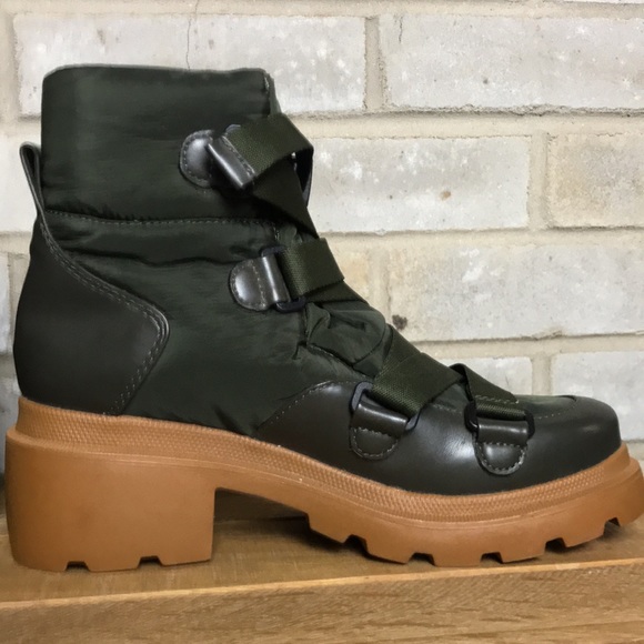 KENDALL + KYLIE Riley Buckle Combat Boots - Picture 2 of 14